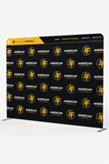 10ft tension fabric step and repeat backdrop