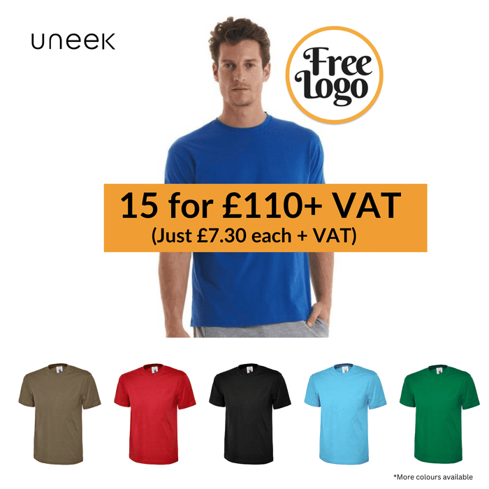 15 for £110 Classic T-Shirt Bundle Deal