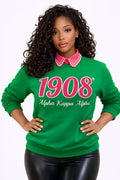 1908 AKA Chenille Sweatshirt