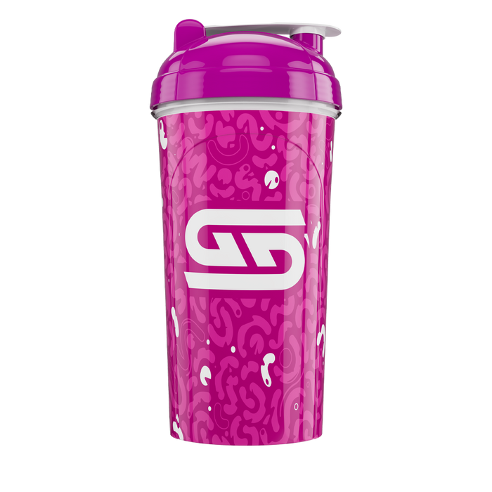 24oz All Over Print Shaker - Purple Amoeba - Gamer Supps