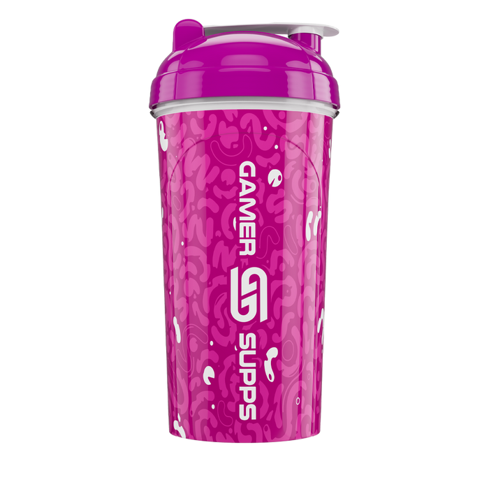 24oz All Over Print Shaker - Purple Amoeba - Gamer Supps