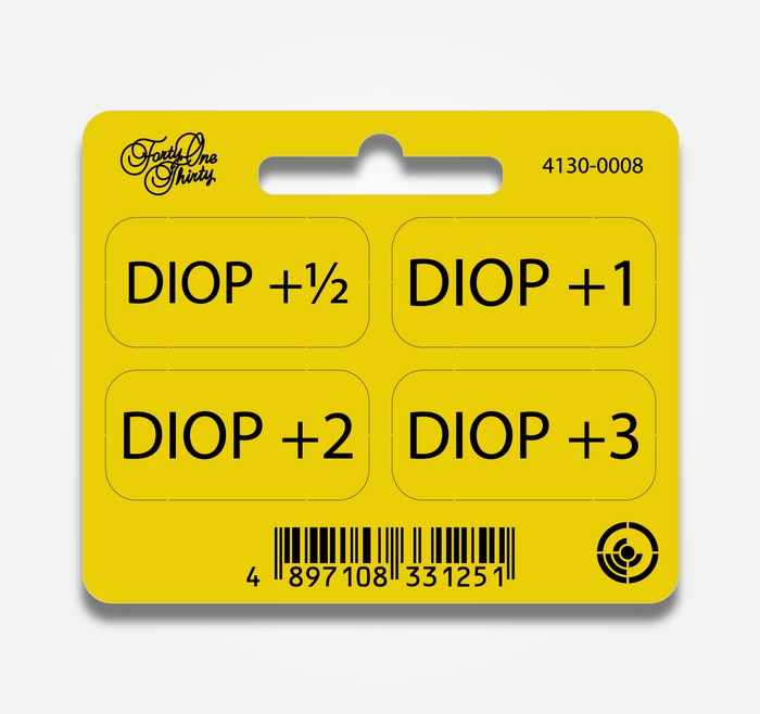 4130 DIOPTER TABS 1/2-3