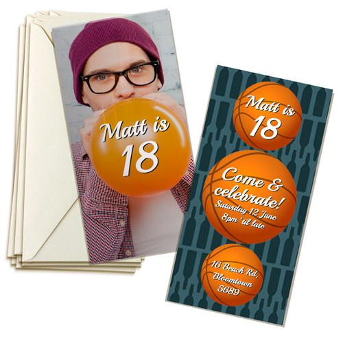 4x8" (10x20cm) Double Sided Invitation Card (20 pack)