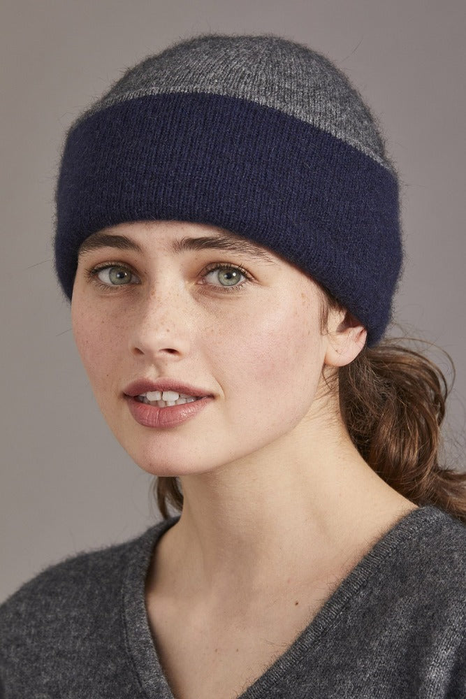 Possum and Merino

6102 Two Toned Beanie (Reversible) -&nbsp;Choose which colours to wear from McDonald's reversible beanie. Made from McDonald’s Possum Merino blended with Mulberry Silk, this beanie is an essential. Feel the luxury with this versatile item.

35% Possum Fur, 55% Merino Wool, 10% Pure Mulberry Silk.
New Zealand designed and manufactured
Natural and Sustainable

One size fits all.