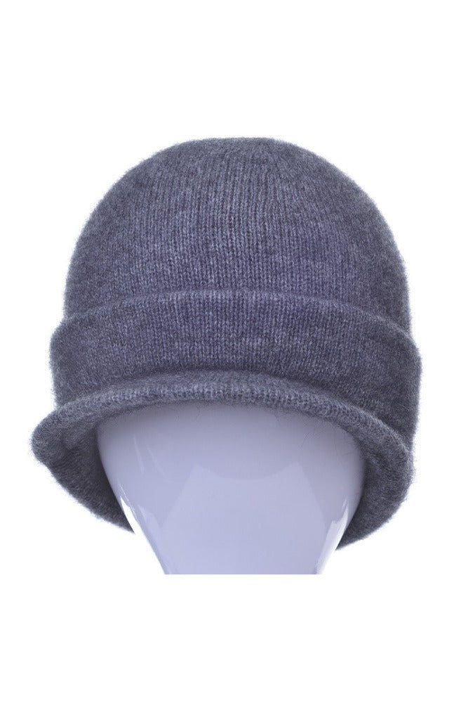 Possum and Merino  623 Cap with Peak is a versatile cap that can be worn anywhere, at anytime and with anything - an absolute essential.  Made from Possum Merino and blended with the Luxurious Mulberry Silk, McDonald’s Cap with Peak is a must have.  With a wide range of colours to choose from, you’ll be lost without one of these!