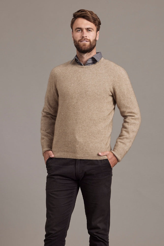 6603 Rack Stitch Crew Neck Jumper - Whether you’re out for the night or in the wild, this timeless Crew Neck jersey will get you through the elements in style. Nature’s finest natural fibres are brought together with quality workmanship for comfort and warmth.