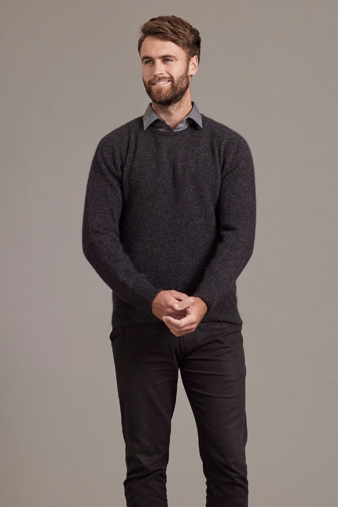 6603 Rack Stitch Crew Neck Jumper - Whether you’re out for the night or in the wild, this timeless Crew Neck jersey will get you through the elements in style. Nature’s finest natural fibres are brought together with quality workmanship for comfort and warmth.