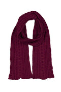 669 Cable Scarf - Feel the luxurious warmth as you wrap this beautifully soft scarf on your neck. Style by adding a touch of colour to your neutral outfit or toning down a bright outfit with your selection from our beautiful range of colours. McDonald NZ’s Possum Merino and Mulberry Silk Cable Scarf features the intricate detail of the cable knit structure. An essential accessory for every wardrobe.