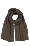 Possum and Merino  671 Fine Rib Scarf - Super soft and luxurious scarf.  Finished end with knitted binding and blended with Pure Mulberry Silk.  It is a scarf that compliments anybody's style - A scarf that you will just not want to part with.  35% Possum Fur, 55% Merino Wool, 10% Pure Mulberry Silk.