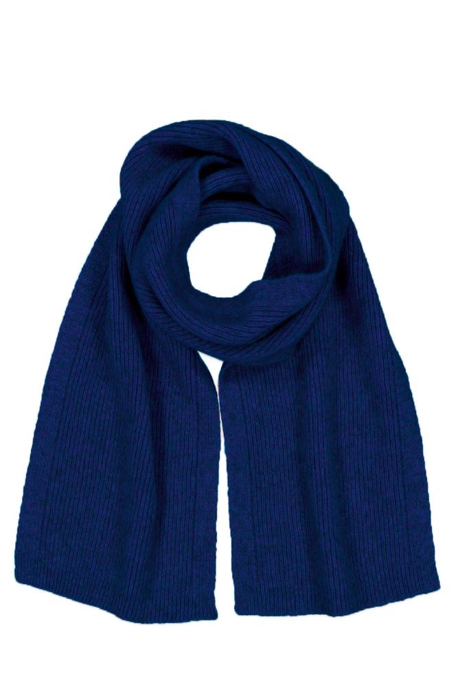 Possum and Merino  671 Fine Rib Scarf - Super soft and luxurious scarf.  Finished end with knitted binding and blended with Pure Mulberry Silk.  It is a scarf that compliments anybody's style - A scarf that you will just not want to part with.  35% Possum Fur, 55% Merino Wool, 10% Pure Mulberry Silk.
