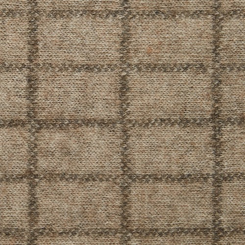 673 Check Scarf with Lambskin Trim - Checkered pattern never gets old and so is this Possum Merino check scarf with genuine lambskin leather trim. Accessorize yourself with this contemporary scarf and a matching 6081 Cheesecutter or choose it as the perfect luxury giveaway for someone special.