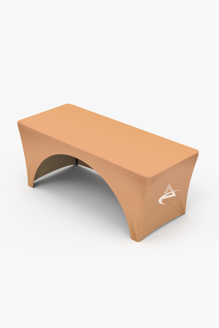 6ft Custom Printed Fitted Stretch Table Cover