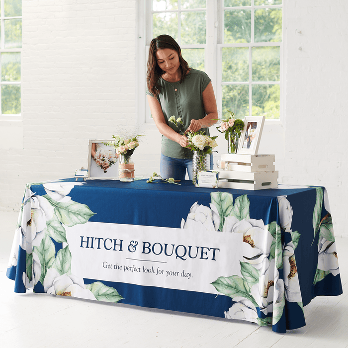6ft Custom Printed Table Cover