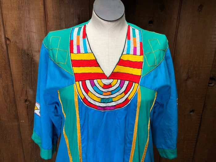 80s Saybury Pop-Art Kaftan        S