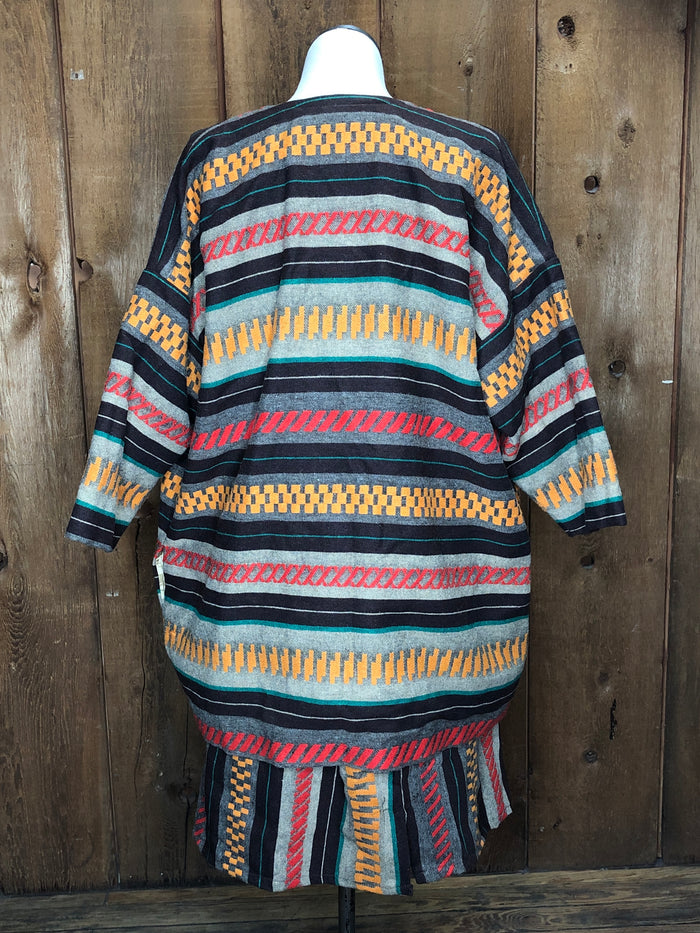 80s Scott August Woven Skirt Set      XL