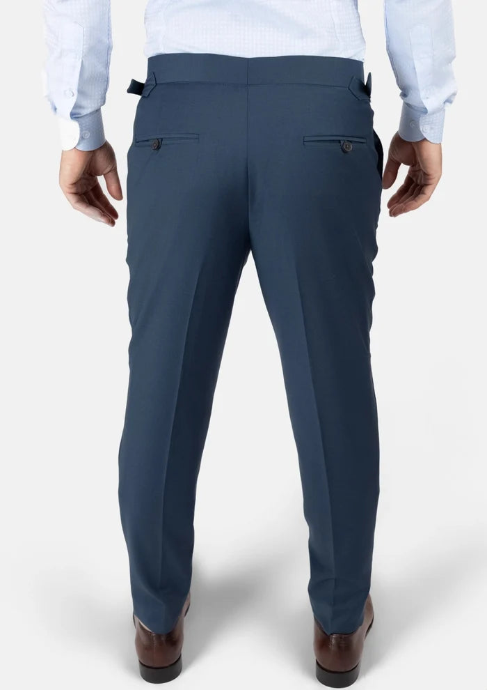Aegean Blue Pants - SARTORO