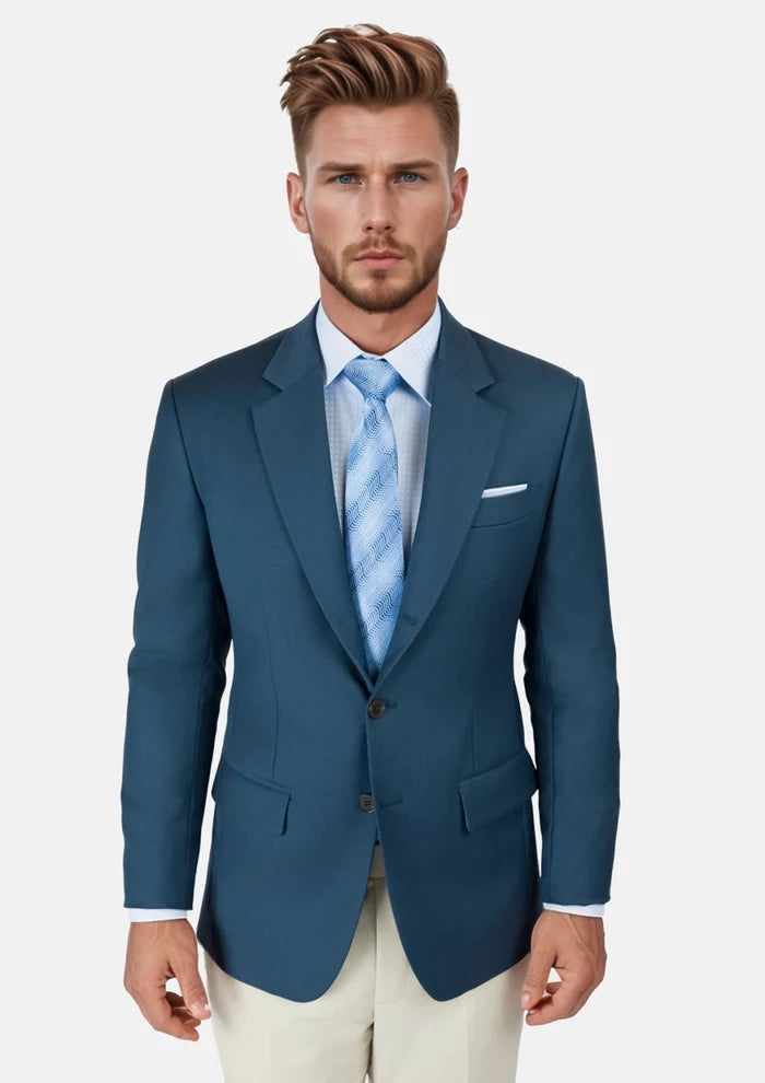 Aegean Blue Thompson Jacket - SARTORO