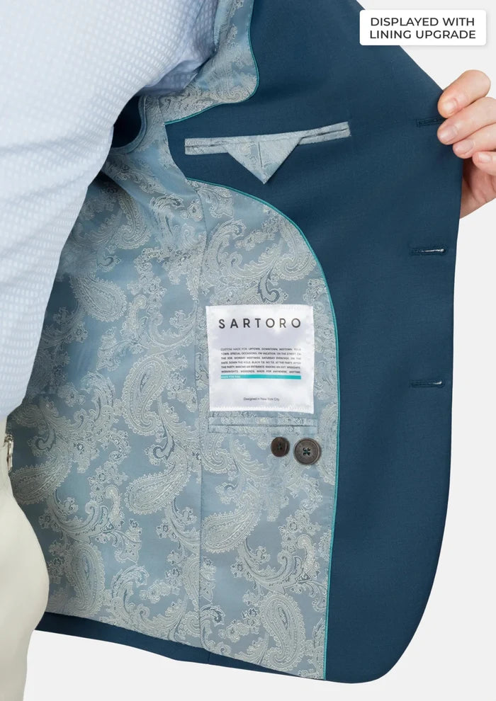 Aegean Blue Thompson Jacket - SARTORO