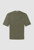 Alpha Cross Embroidered Boxy Tee