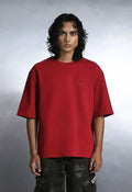 Alpha Cross Embroidered Boxy Tee