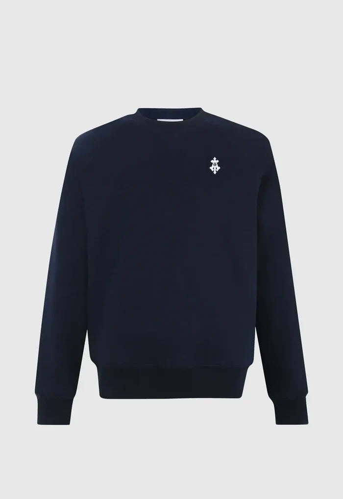 Alpha Cross Embroidered Sweatshirt