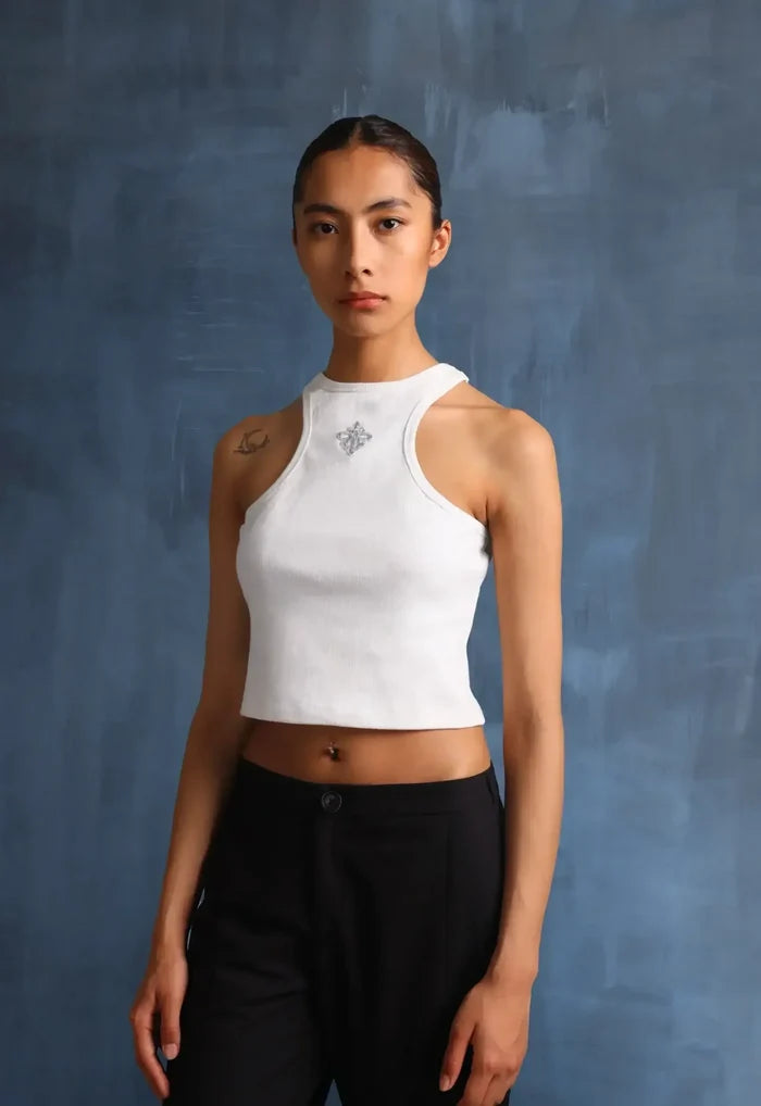 Alpha Cross Ribbed Tank