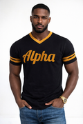 Alpha V-Neck Varsity Tee
