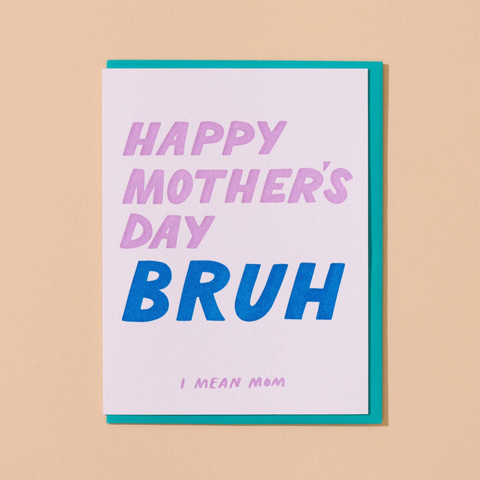 And Here We Are Greeting Card - HMD Bruh