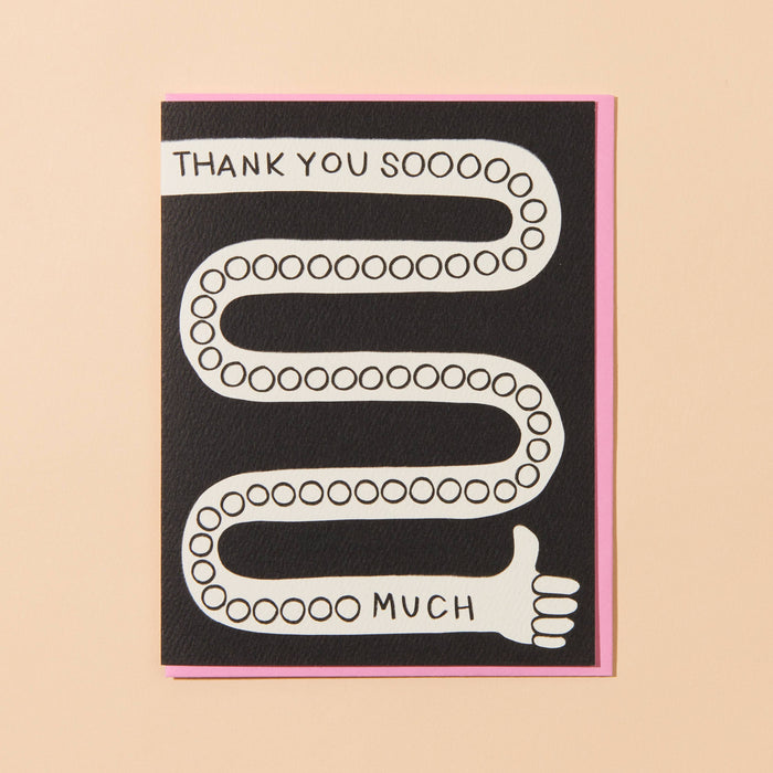And Here We Are Greeting Card - Soooo Much