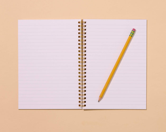 And Here We Are Spiral Notebook - Pickle