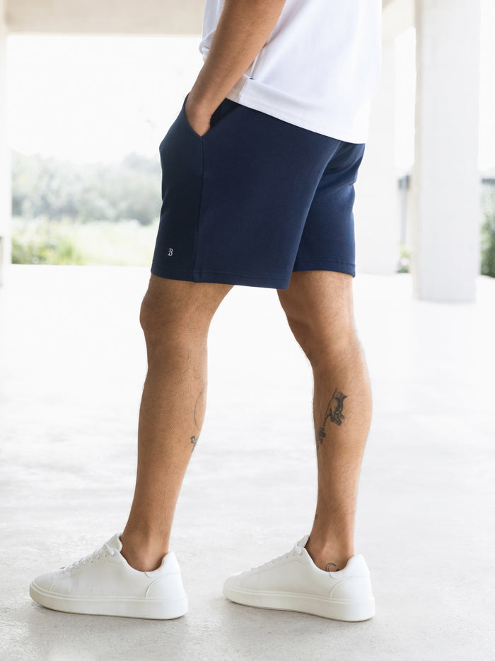 Ander Relaxed Shorts - Navy