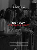 Apex 5.0 Spectator - Sunday