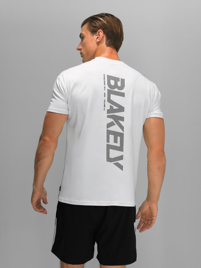 Apex Active Linear T-Shirt - White
