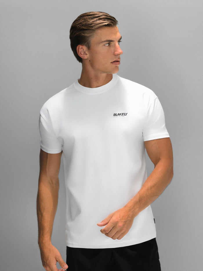 Apex Active Linear T-Shirt - White
