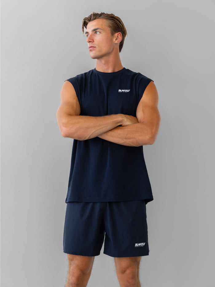 Apex Active Linear Vest - Midnight Navy