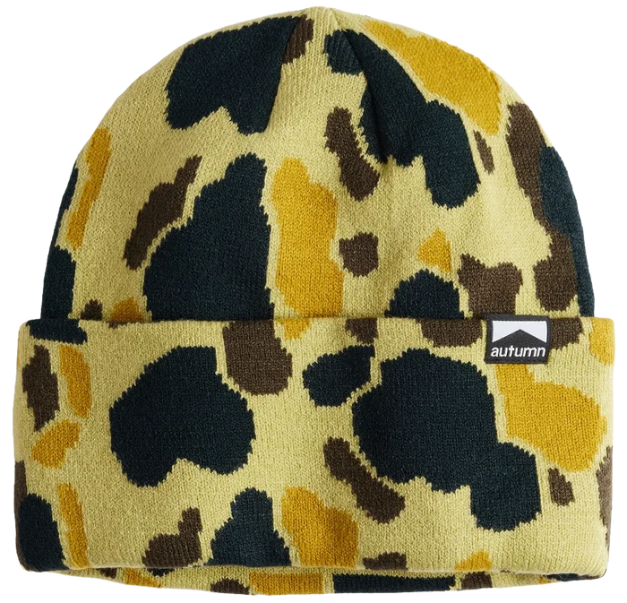 Autumn Duck Camo Surplus Beanie beechnut pure boardshop