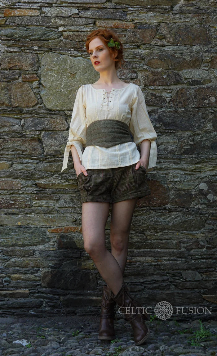 Celtic Fusion Design, Irish-designed folklore-inspired clothing created with a focus on sustainability, natural textures, and