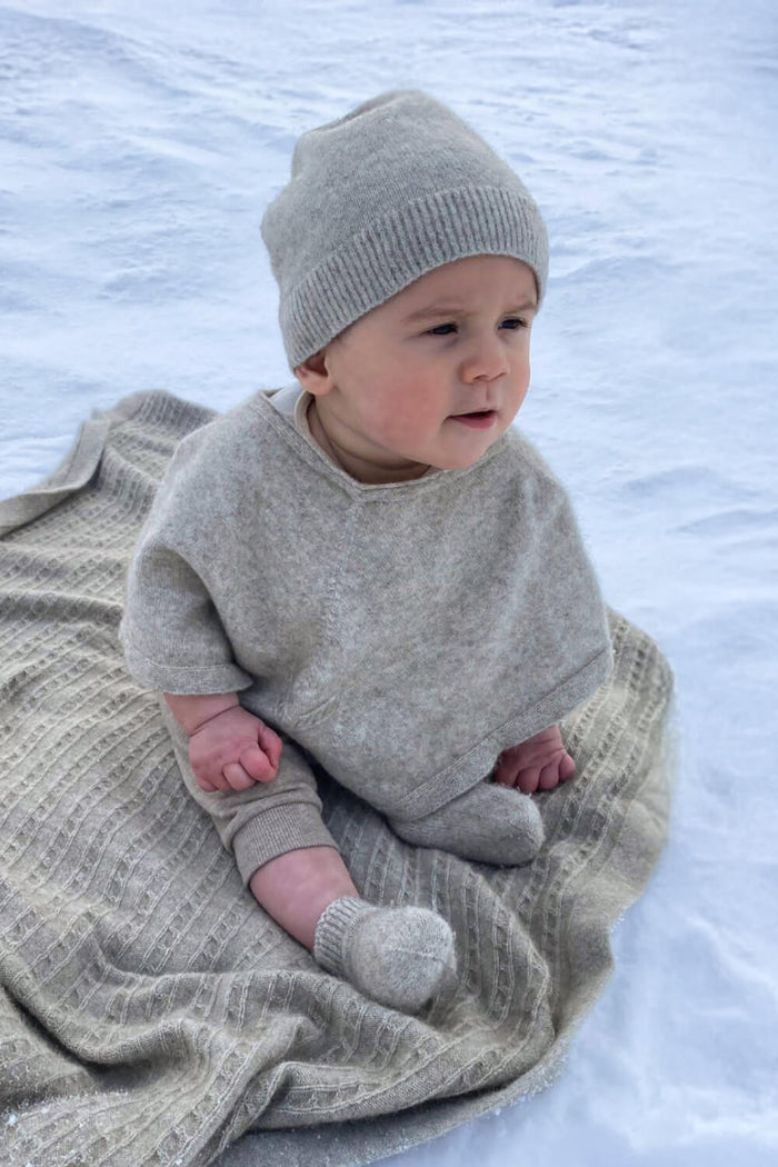 Baby Merinosilk Weka Beanie