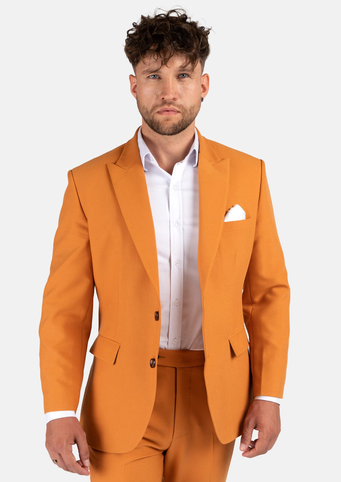 Bryant Baby Mustard Stretch Suit - SARTORO