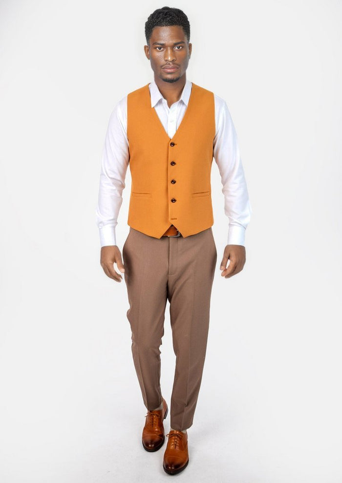 Baby Mustard Vest - SARTORO