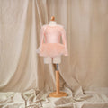 Petit Playa Ballet Long Sleeve Swim Dress in Fairy Pink print, sun-safe UPF50+ swimwear for babies and girls — image 2