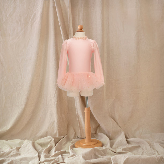 Petit Playa Ballet Rashguard in Fairy Pink print, sun-safe UPF50+ swimwear for babies and girls — image 3