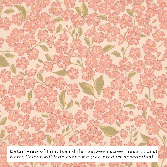 Petit Playa Bamboo Pajamas & Play in Peony print, soft bamboo pajamas for babies and girls