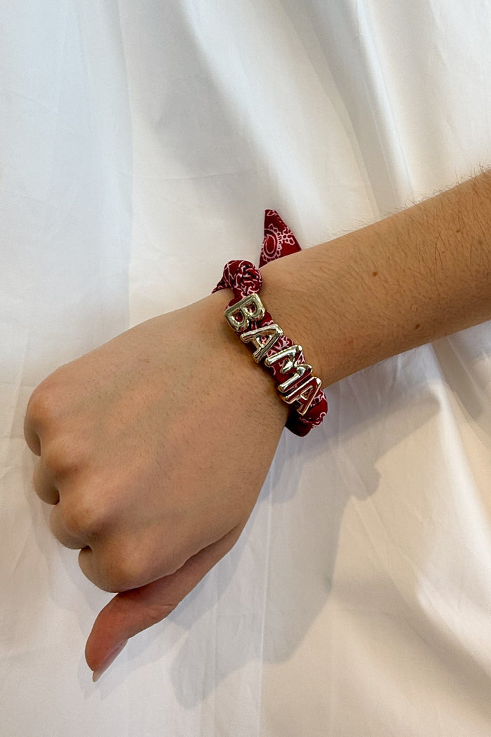 Bandana Slider Bracelet Bama, adeline boutique, dallas boutique, boutique