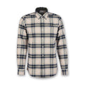 Barbour - Betsom Tailored Fit Shirt in Stone Marl - Nigel Clare