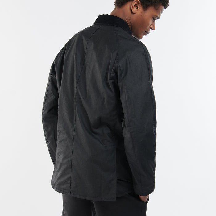 Barbour - Bodey Wax Jacket in Black - Nigel Clare