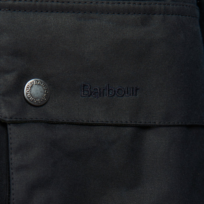 Barbour - Bodey Wax Jacket in Black - Nigel Clare