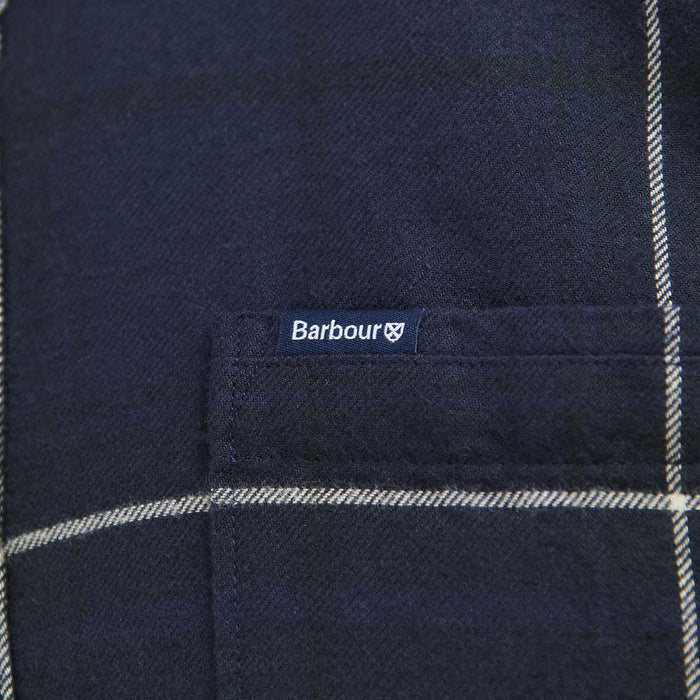 Barbour - Carter Tailored Fit Shirt in Navy - Nigel Clare