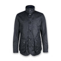 Barbour - Century Wax Jacket in Navy - Nigel Clare