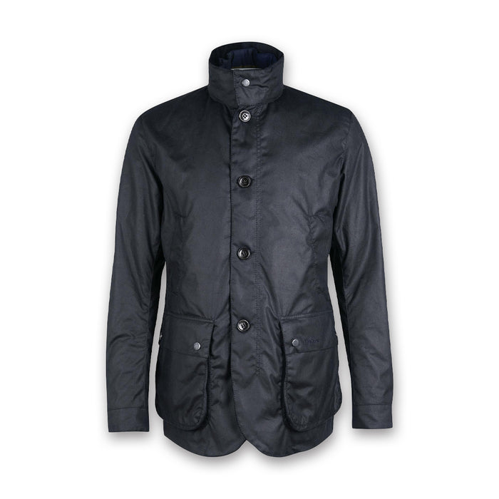 Barbour - Century Wax Jacket in Navy - Nigel Clare